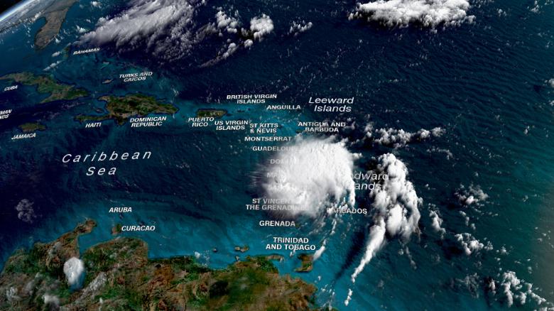 Tropical Storm Dorian Storm Path