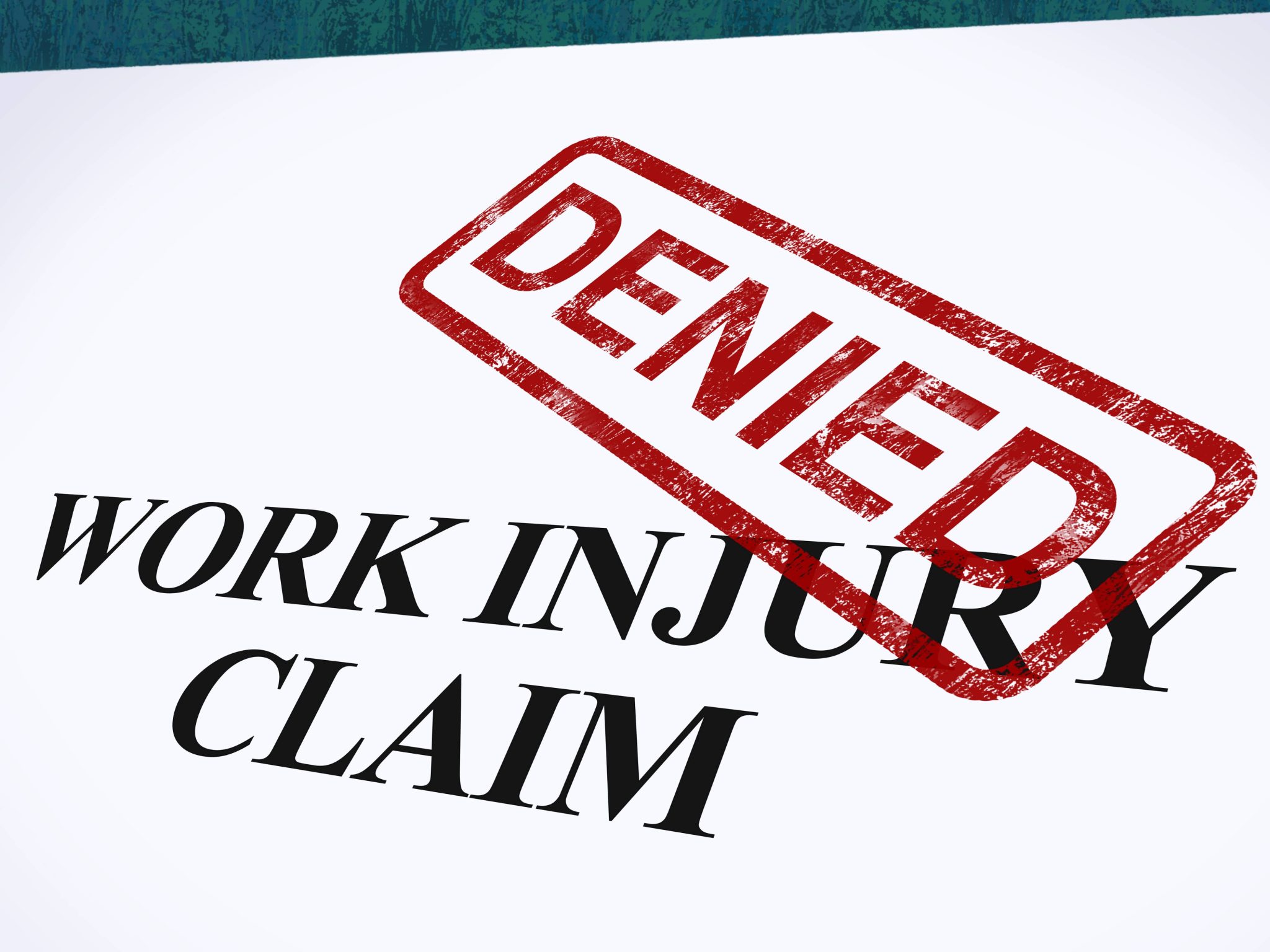 why was my workers compensation claim denied