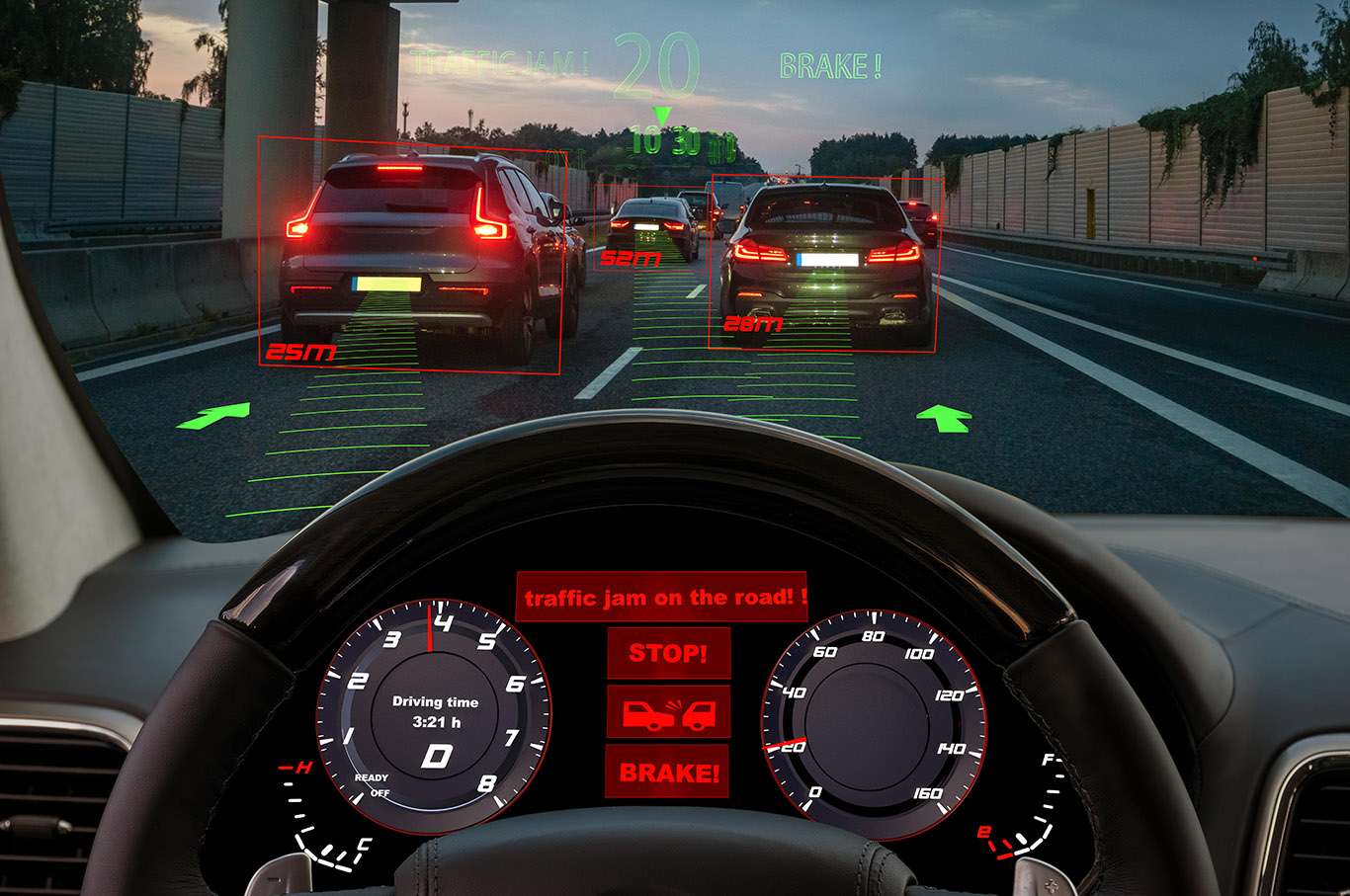 Car technology preventing accidents