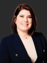 Foto de primer plano de Lais Esther Morales para Kanner & Pintaluga