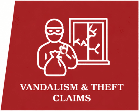 Icono de vandalismo y robo