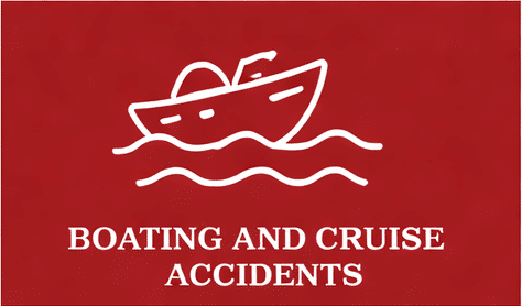 boating and cruise accidents icon