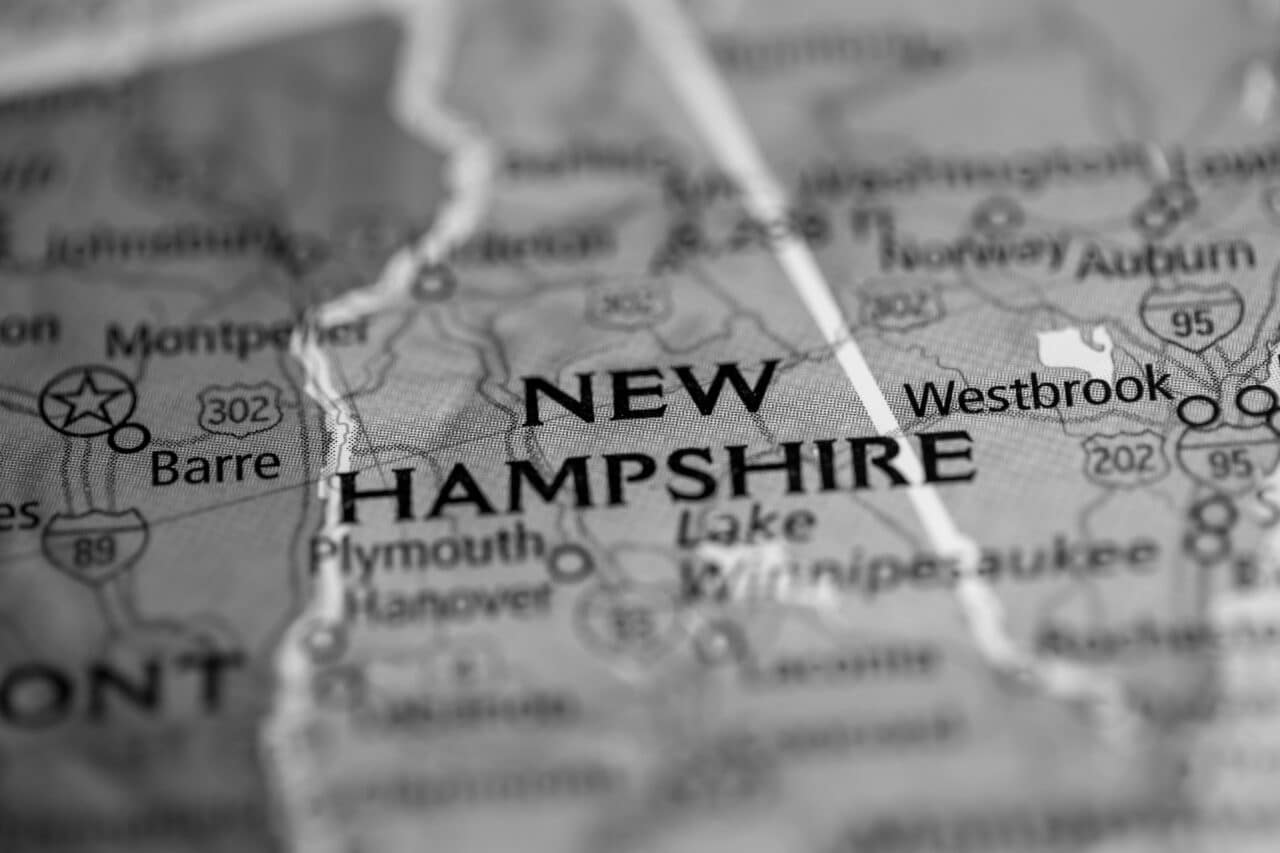 Map of New Hampshire